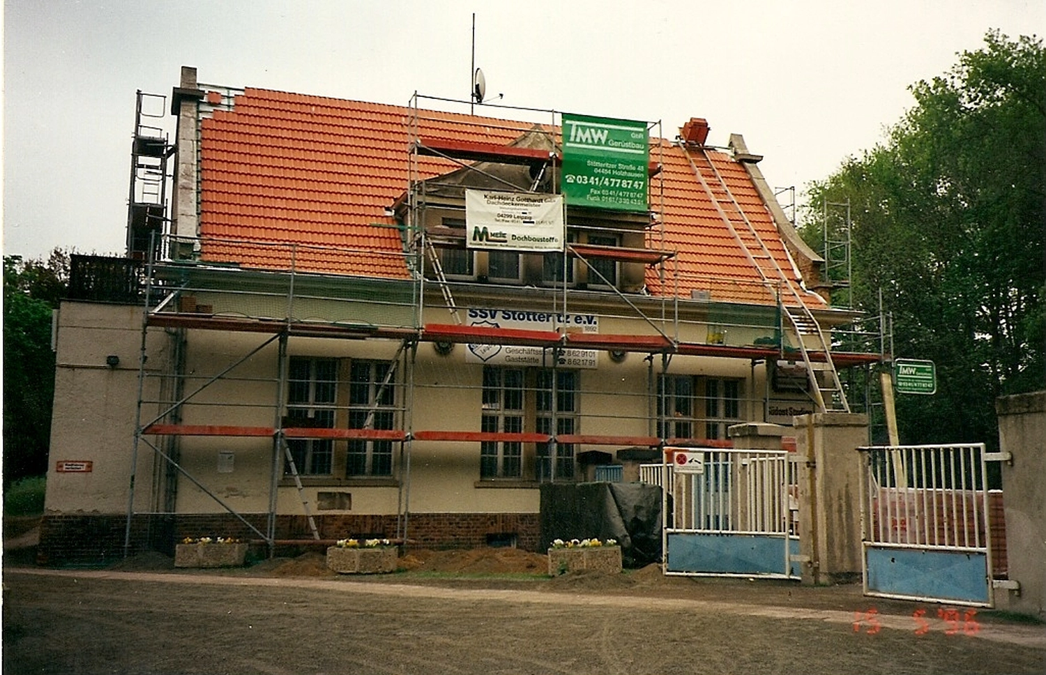 Vereinshaus - Stadion SSV Stötteritz eV