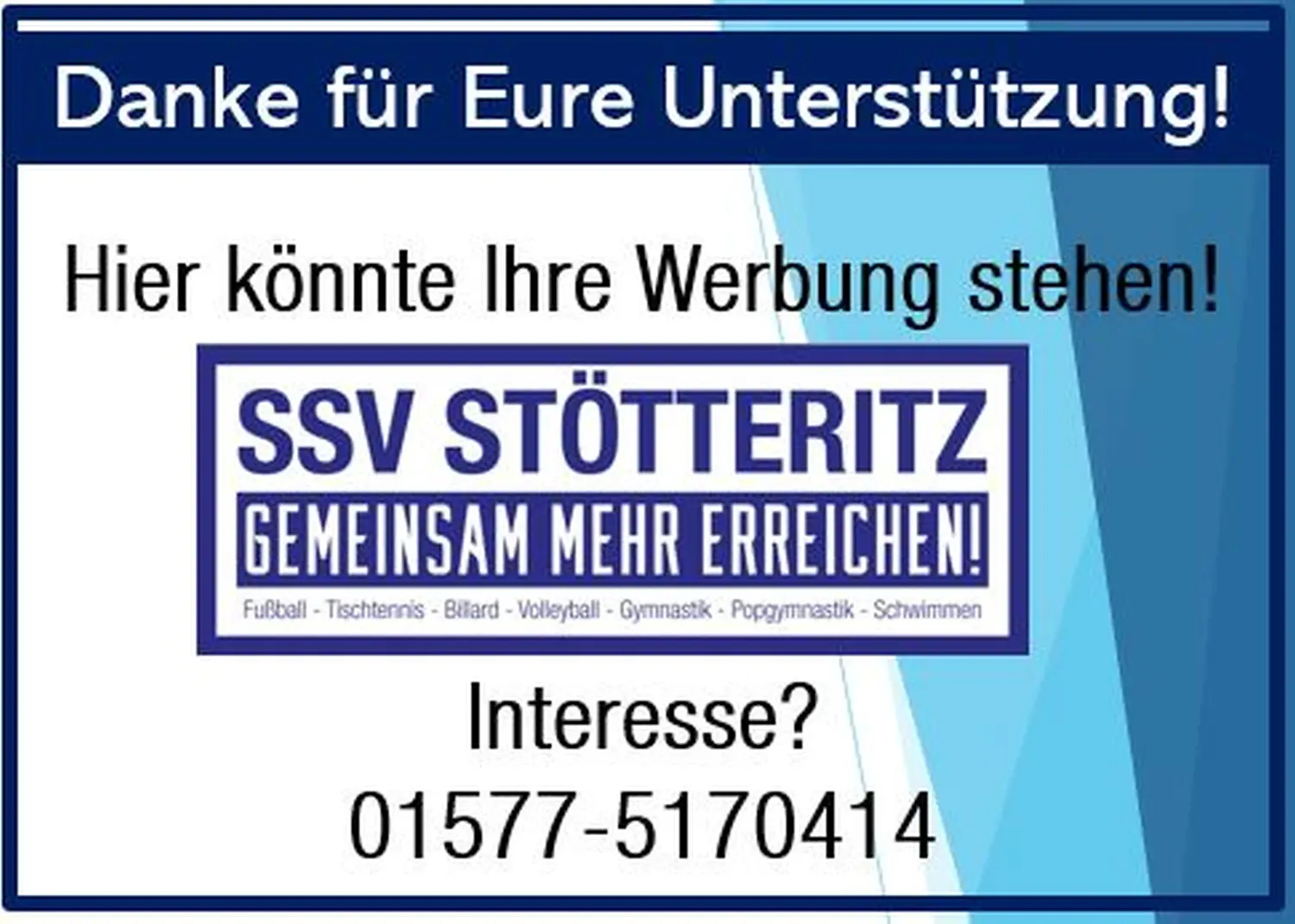 Sponsor SSV Stötteritz eV